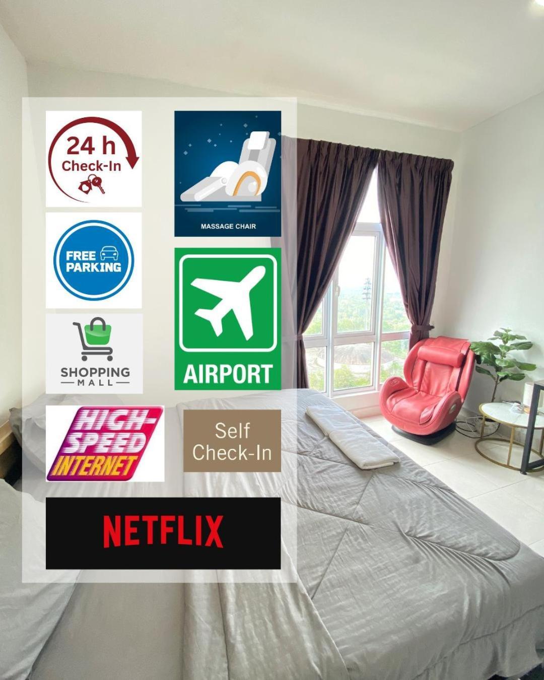 Cheapest Promo Private Studio Suites With Fullbody Massage Chair At Mesamall Nilai, 3 Km To Usim Екстериор снимка