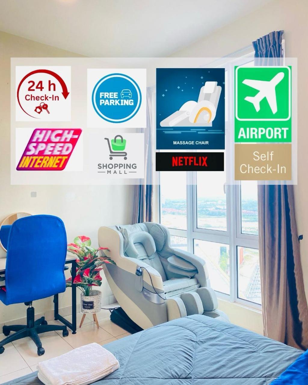 Cheapest Promo Private Studio Suites With Fullbody Massage Chair At Mesamall Nilai, 3 Km To Usim Екстериор снимка