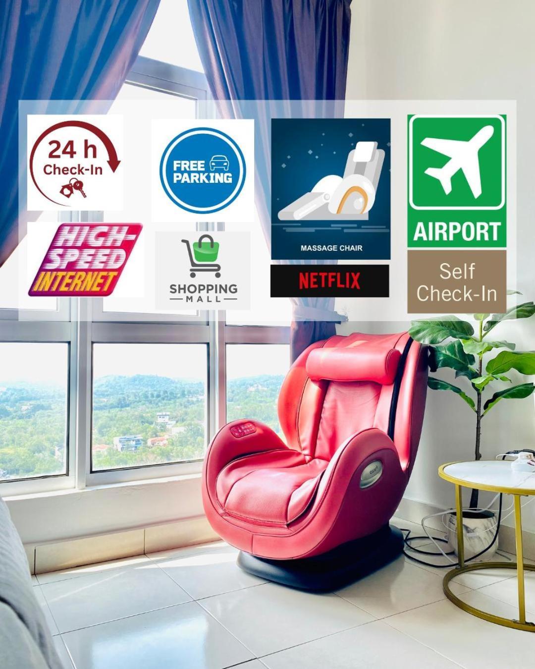 Cheapest Promo Private Studio Suites With Fullbody Massage Chair At Mesamall Nilai, 3 Km To Usim Екстериор снимка